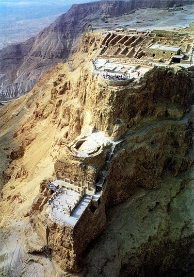 Masada-cliffs